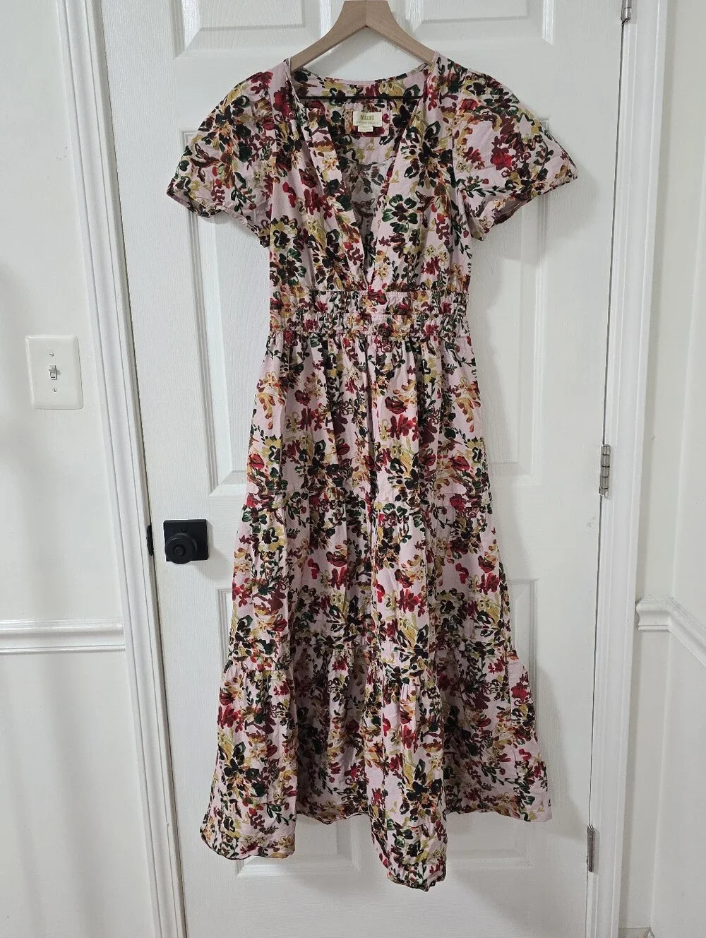 Anthropologie Somerset Printed Floral Maxi Dress Size M - Picture 2 of 7